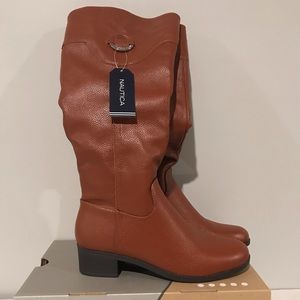 Nautica Gallaway Boots Zipper Knee High